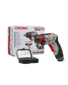 Mini Visseuse à Batterie CROWN CT22024 – 3.6V Lithium