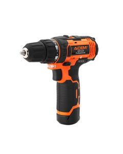 Perceuse-visseuse ACEM CD12.25 - Sans Fil 12V Lithium-Ion 1.5Ah Noir & Orange