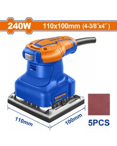 Ponceuse vibrante Wadfow 240W + 5 papiers -... | Arkan.tn