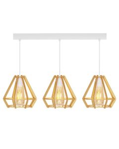 Suspension - 3 Lampes - Gold v-ARMIN HOME