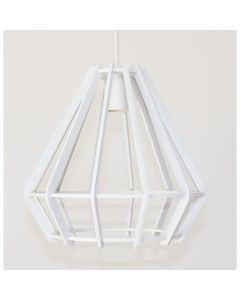 Suspension - Bois - Ø30 - Blanc-ARMIN HOME