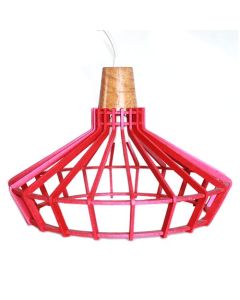 Suspension - Bois bordeaux - Ø45 V3-ARMIN HOME