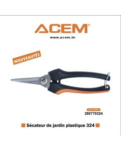 ACEM Sécateur de Jardin en Plastique 324-280770324