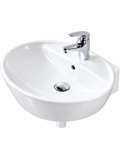 Lavabo à Poser Soft - STLV2 - avec trou - Blanc
