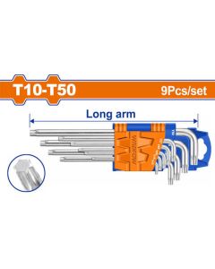 Jeu de 9 Clés Torx Longues Wadfow - Prix Tunisie | Arkan.tn