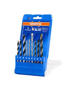 Set de 9 Forets Wadfow Métal/Béton/Bois -... | Arkan.tn