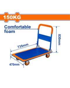 Chariot de Transport 4 Roues 150kg - Prix Tunisie | Arkan.tn