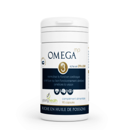 YOUNG-HEALTH Omega 3 Complément Alimentaire Mémoire & Concentration 90 Gélules