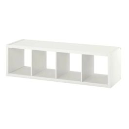 Bibliothèque de Rangement - 41x145x40 cm - 4 Cubes