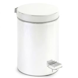 Poubelle à pédale - Blanche - 3 L