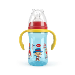 Biberon Pur Plastique PP Large Anse 270ml