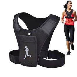 Gilet De Course – Respirant Avec Poche De Téléphone – Ajustable – Unisexe