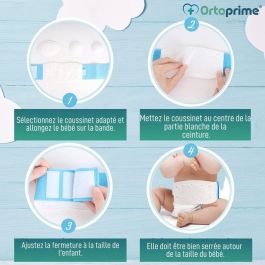 Ceinture Omblicale Nan Bébé T1 - Protection Nombril Nouveau-né