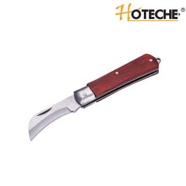 Couteau électricien manche bois HOTECHE 313002