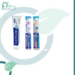 Elgydium Pack Blancheur - Brosse à Dents, Bain de Bouche &