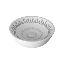 vasque a poser 45 cm sistemay camelia + bonde lav clic clac S/T BL 38TP0161I