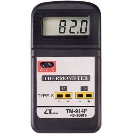 Thermomètre à double canal TM-914C - Lutron