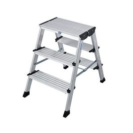 ACEM Escabeau TABOURET en aluminium 4 marches