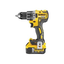 Perceuse-Visseuse Compacte DEWALT XR DCD796 - 18V - 5Ah Li-Ion Brushless - 2 Batteries - Garantie 3 Ans