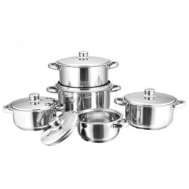 Kasu Serie faitout - 10 pièce - Inox - 18/10 - 1.9-2.8-3.6-4.5-7L