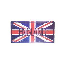 Plaque d'immatriculation - Décorative - Vintage - ENGLAND - 15x30 cm