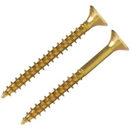 Paquet de 500 pièces vis à bois TFP Américain 5x70mm Jaune