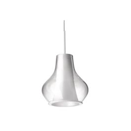 Suspension En Verre /Blanc E27 ECOMOODS PHILIPS