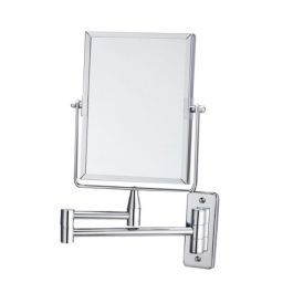 Miroir pour Make up grossissant CARRE - Pivote à Deux Côtés