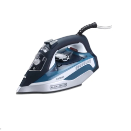 Fer à repasser 2400 Watt avec semelle en céramique X2150-B5 bleu - Black & Decker