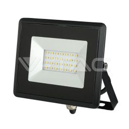 Projecteur LED Etanche noir- 20W - Lumière Blanche (6500K) SKU5948 V-TAC