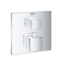Façade Thermostatique Douche Grohe - 24154000 - Cube - Standard