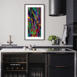 Jubilee Street Tableau Mural Cadre Noir 34x60 cm By Mary.j.