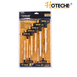 Jeu de 9 Pcs clé male en T HOTECHE - 261608