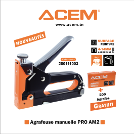 ACEM - AGRAFEUSE MANUELLE PRO