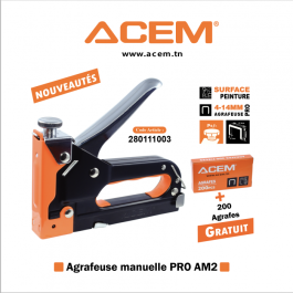 ACEM - AGRAFEUSE MANUELLE PRO AM2