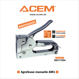 ACEM - AGRAFEUSE MANUELLE AM1