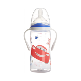 Biberon Tigex Cars avec Poignées 300ml - Autonomie Bébé