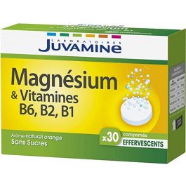 Juvamine Magnésium B6 B2 Effervescent - Anti-Fatigue - 30 CP