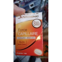 Juvamine Force Capillaire - Cheveux & Ongles - 60 Gélules
