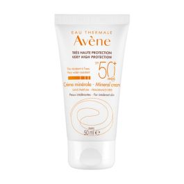 Avène Crème Minérale SPF 50+ 50ml - Protection Solaire Visage