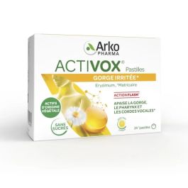 Arkopharma Aktivox Miel Citron Pastilles - Gorge Apaisée