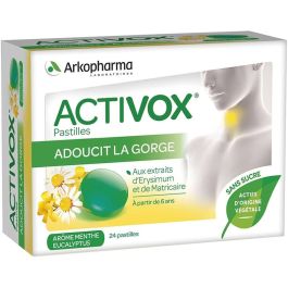 AKTIVOX Menthe Pastilles - Arkopharma - Gorge Apaisée