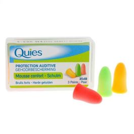 Boules Quies Mousse Anti-Bruit Fluo - Protection Auditive