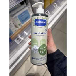 Mustela Bio Eau Micellaire 400 ml - Nettoyant Visage Doux