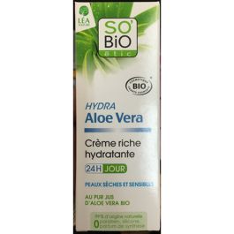 Crème Riche Hydratante So' Bio Etic 50ml - Peaux Sèches