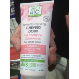 Après-Shampoing Cheveux Doux Amande - Sobio - 200 ml