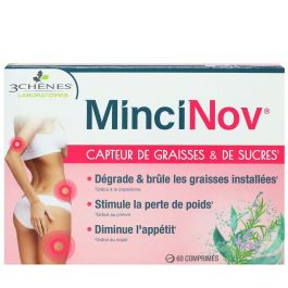 Les 3 Chênes Mincinov Capteur de Graisse 60 Gélules - Minceur