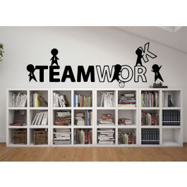 Sticker mural Artzy Travail d'équipe D: 57x195 cm