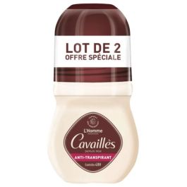 ROGE CAVAILLES Absorb+ Homme Déodorant Roll-on 48H 2x50ml
