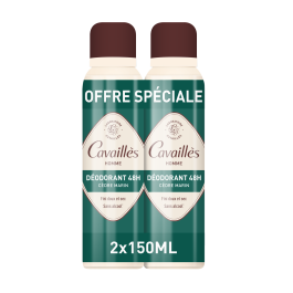 Rogé Cavaillès Déodorant Homme 48h Spray - Lot de 2